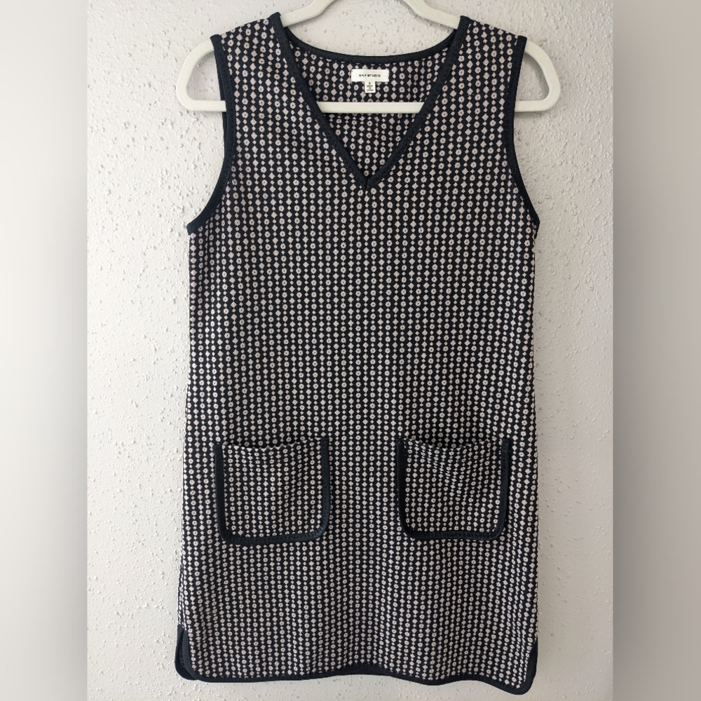 Max Studio Retro Patterned Sheath Dress - Picture 9 of 14